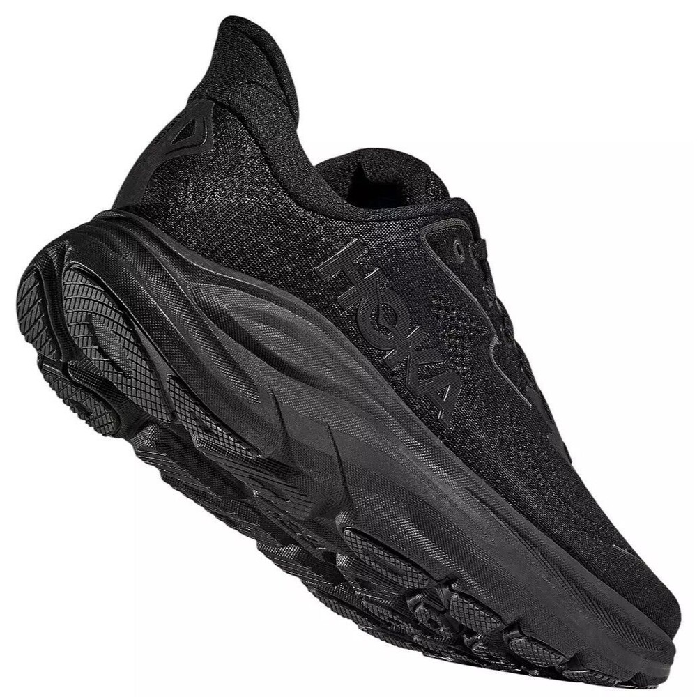 HOKA Clifton 10 Running Shoes Men’s Cushion Black BBLC 1162030 Size 12D - Picture 4 of 8